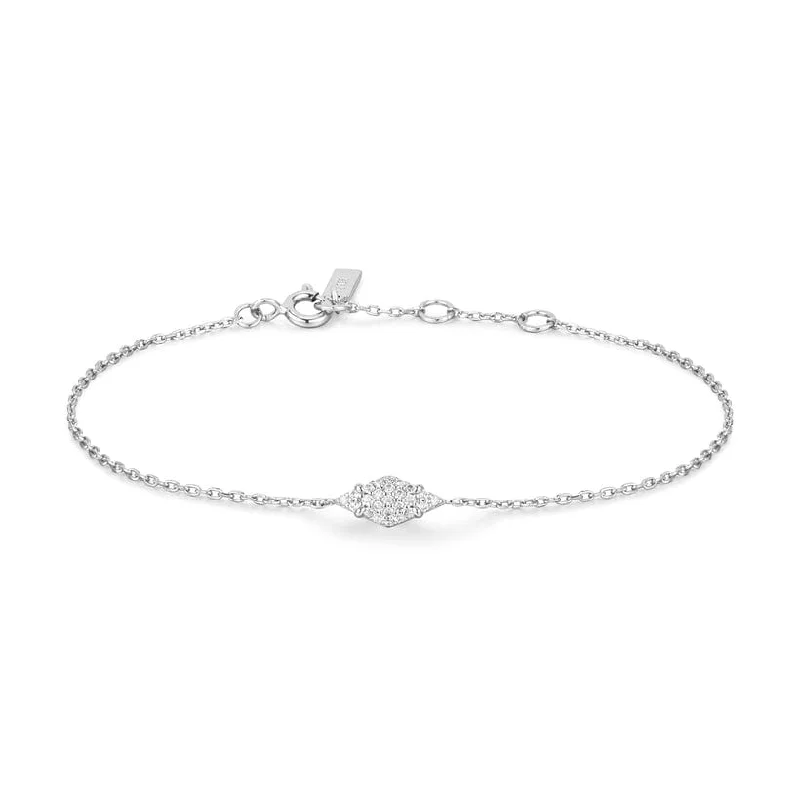 Silver Pave Sparkle Bracelet