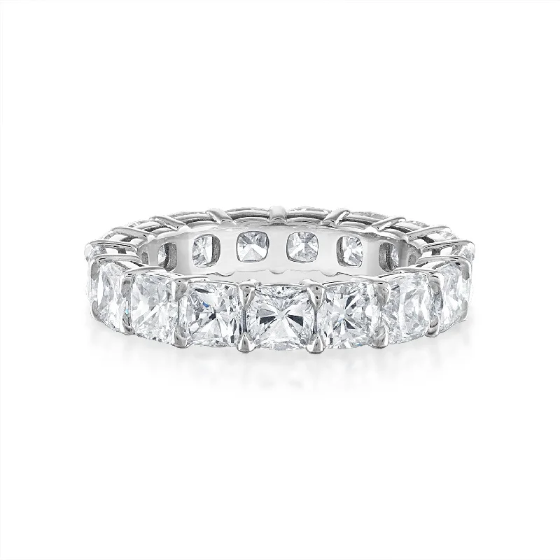 Cushion Diamond Eternity Band