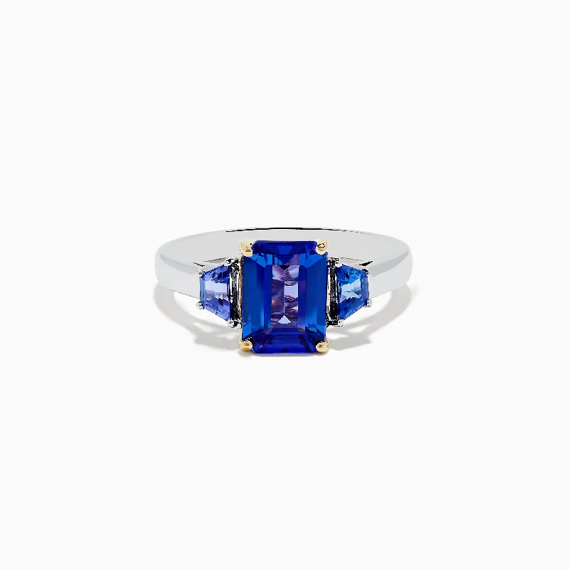 Nahla Siri 14K Two-Tone Gold Tanzanite Ring