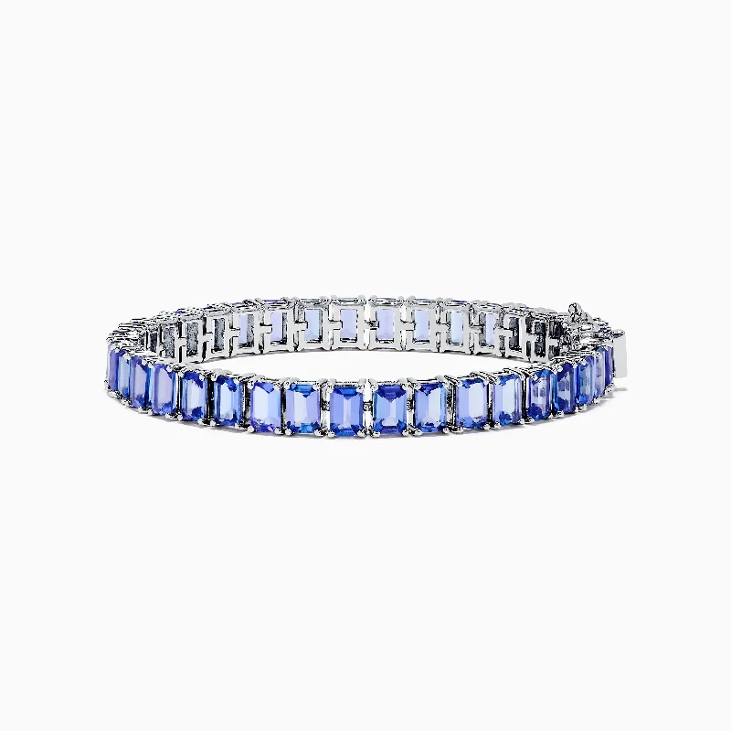 Nahla Siri Sterling Silver Tanzanite Bracelet