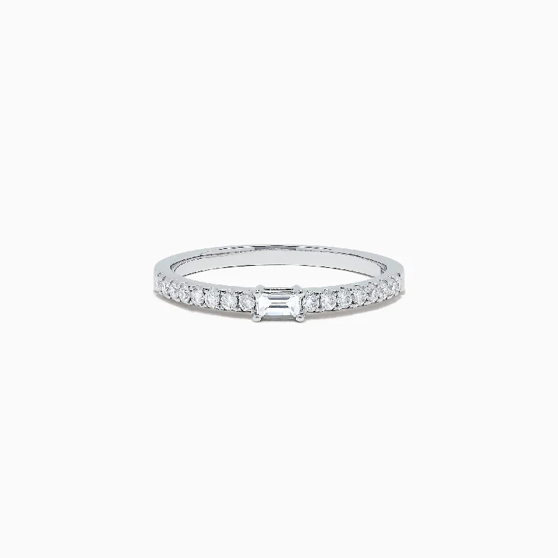 Classique 14K White Gold Diamond Band, 0.27 TCW