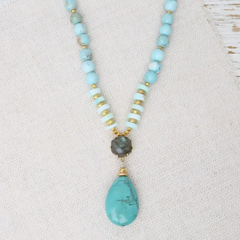 Turquoise Pendant Necklace