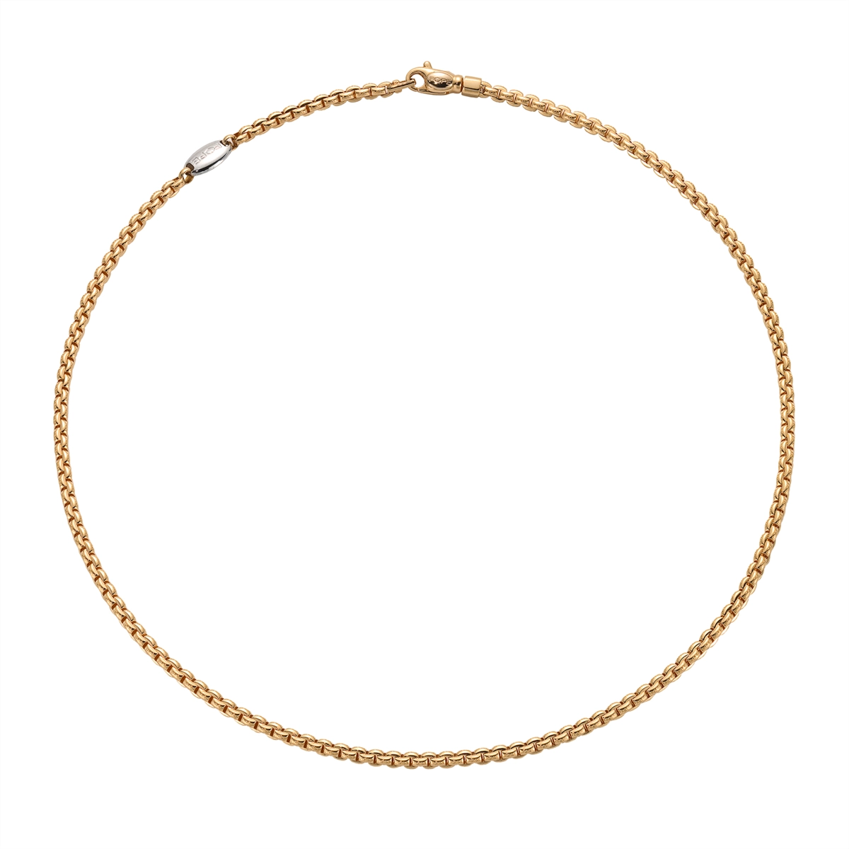 Fope 18K Yellow Gold Eka Collection Necklace, 18 inch