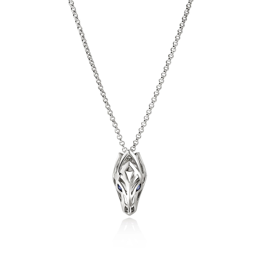 John Hardy Naga Sterling Silver Pendant Necklace