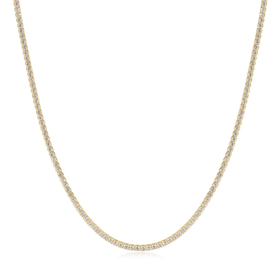 Gold Pave Necklace