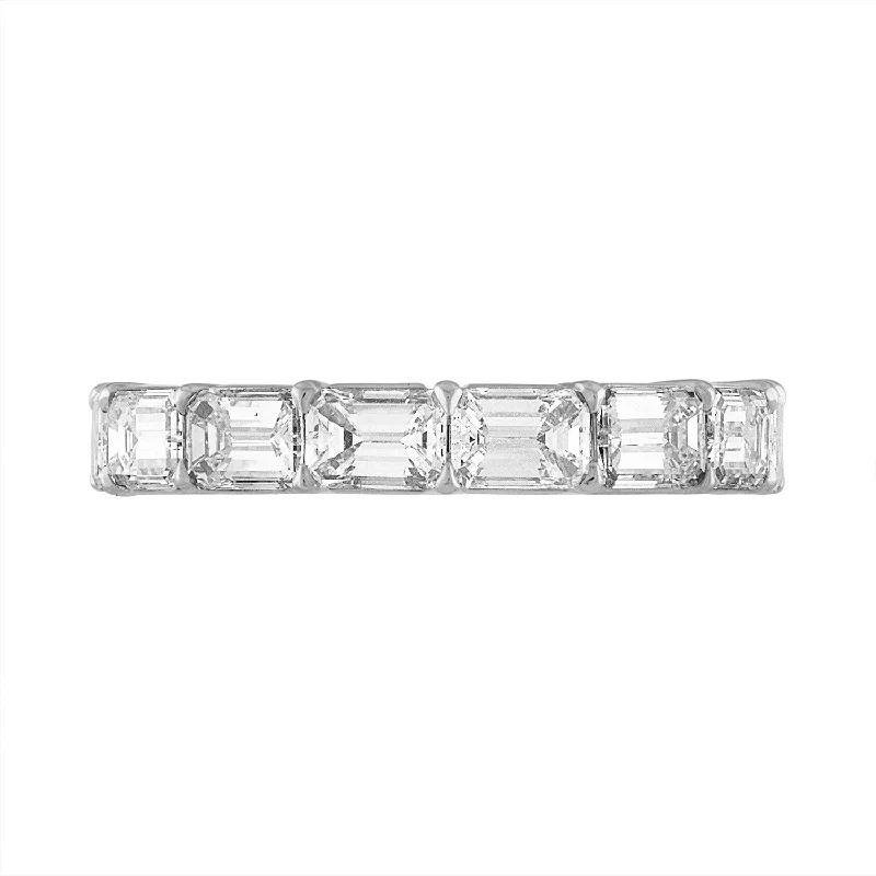 Sideways Diamond Eternity Band