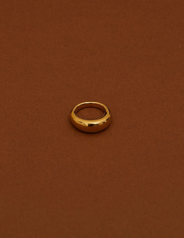 Standard Dome Gold Ring