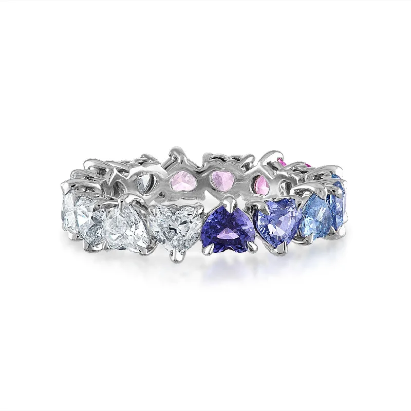 Unicorn and Diamond Eternity Band