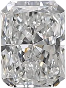 0.5 Carat E VS2 Radiant Natural Diamond