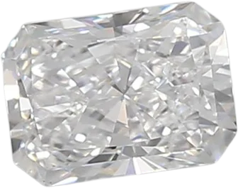 0.59 Carat D vvs2 Radiant Lab Diamond