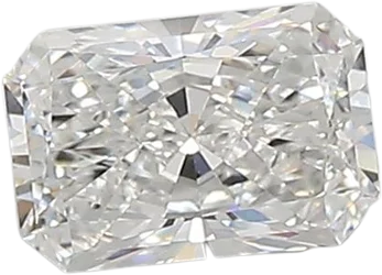 0.6 Carat D vvs1 Radiant Lab Diamond