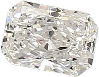 0.61 Carat D vvs1 Radiant Lab Diamond