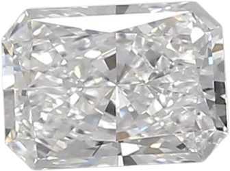 0.61 Carat D vvs1 Radiant Lab Diamond