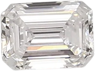 0.63 Carat D vvs1 Emerald Lab Diamond