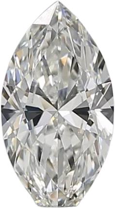 0.7 Carat H VVS2 Marquise Natural Diamond