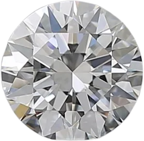 0.7 Carat F VVS1 Round Natural Diamond