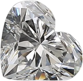 0.71 Carat G VS2 Heart Natural Diamond