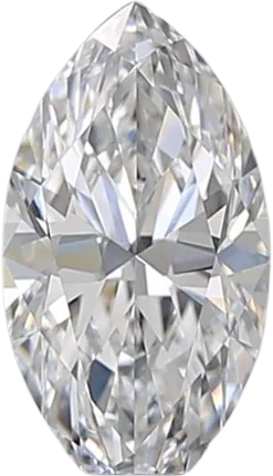 0.73 Carat D VVS1 Marquise Natural Diamond