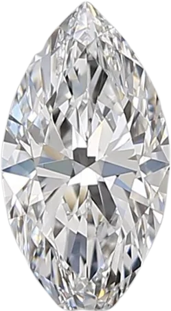 0.74 Carat D VVS1 Marquise Natural Diamond