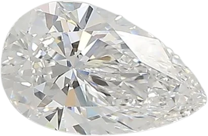 0.8 Carat D vvs2 Pear Lab Diamond