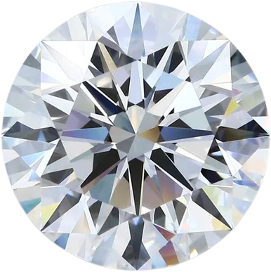 0.8 Carat F VVS2 Round Natural Diamond