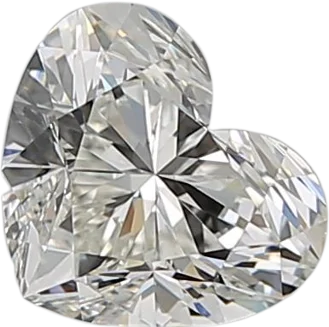 0.82 Carat I IF Heart Natural Diamond