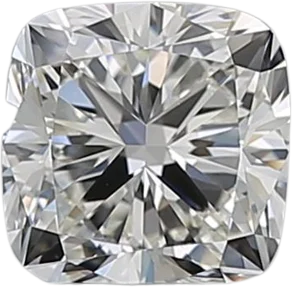 0.9 Carat I VVS1 Cushion Natural Diamond