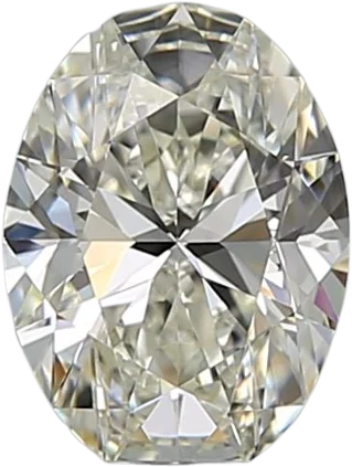 0.9 Carat K VS1 Oval Natural Diamond