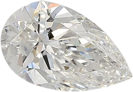 0.93 Carat E vs1 Pear Lab Diamond