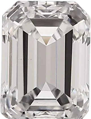 1 Carat D vvs2 Emerald Lab Diamond