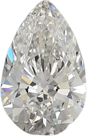 1 Carat E VS1 Pear Lab Diamond