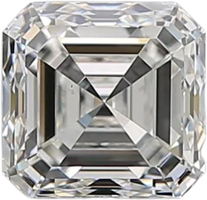 1.01 Carat G VS1 Asscher Natural Diamond