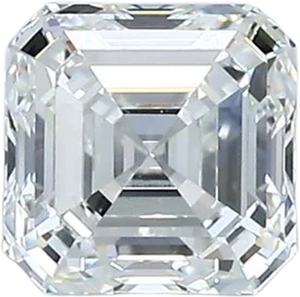 1.01 Carat G VVS1 Asscher Natural Diamond