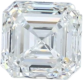 1.01 Carat G VVS1 Asscher Natural Diamond