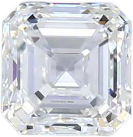 1.01 Carat G VVS2 Asscher Natural Diamond