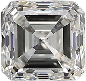 1.01 Carat H VS1 Asscher Natural Diamond