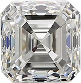 1.01 Carat I VVS2 Asscher Natural Diamond