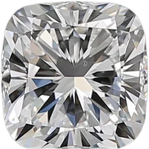 1.01 Carat E VS2 Cushion Natural Diamond