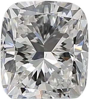 1.01 Carat F VS2 Elongated Cushion Natural Diamond