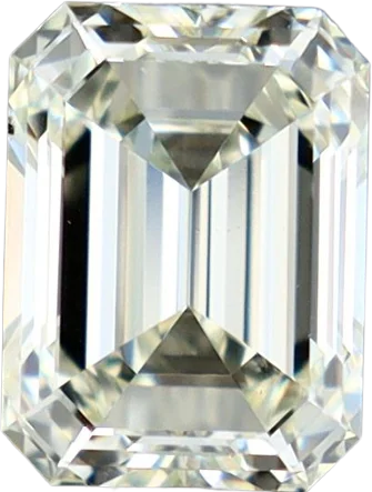 1.01 Carat L VS2 Emerald Natural Diamond