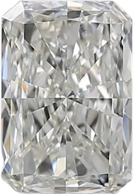 1.01 Carat H SI1 Radiant Natural Diamond