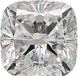 1.02 Carat F VVS1 Cushion Natural Diamond