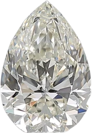 1.02 Carat J VVS1 Pear Natural Diamond