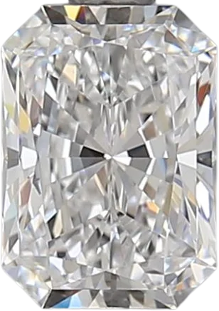 1.02 Carat D VVS2 Radiant Lab Diamond