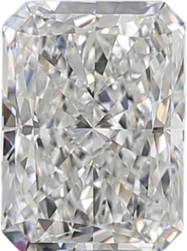 1.02 Carat F VVS1 Radiant Natural Diamond