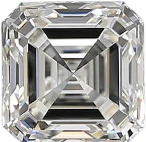 1.05 Carat I VS1 Asscher Natural Diamond