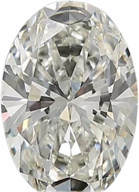 1.06 Carat J VVS1 Oval Natural Diamond