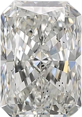 1.06 Carat H SI2 Radiant Natural Diamond