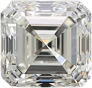 1.2 Carat J VVS2 Asscher Natural Diamond