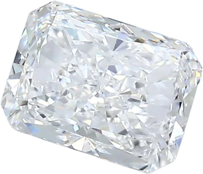 1.31 Carat E VVS1 Radiant Natural Diamond